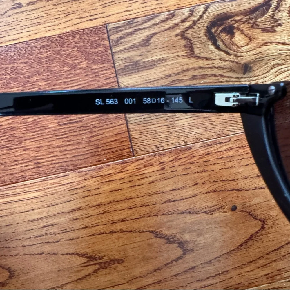 Saint Laurent Black Cat-Eye Sunglasses